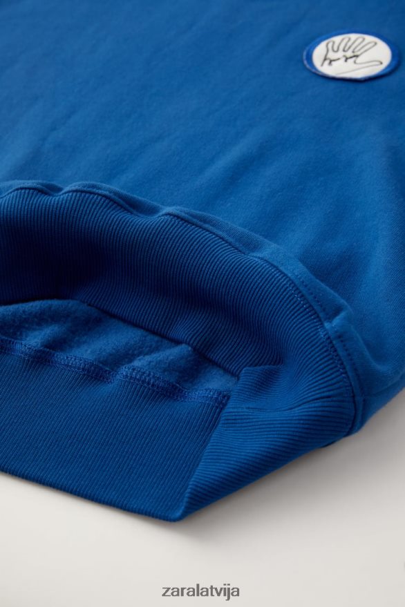 java jacobs sporta krekls bērni Zara kobalts 6ZTV401520 apģērbs