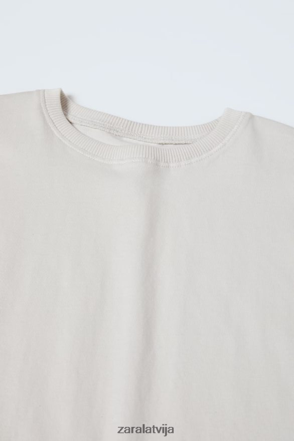 vienkāršs t-krekls bērni Zara akmens 6ZTV401572 apģērbs