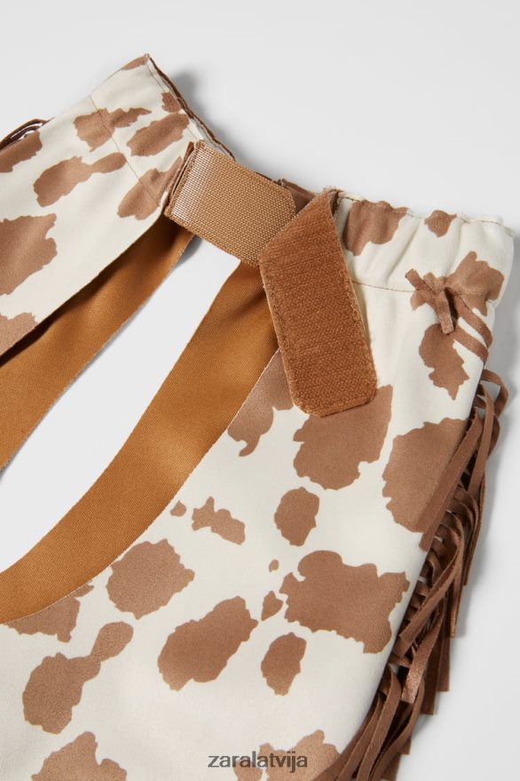 kovboja kostīms bērni Zara brūns 6ZTV401614 apģērbs