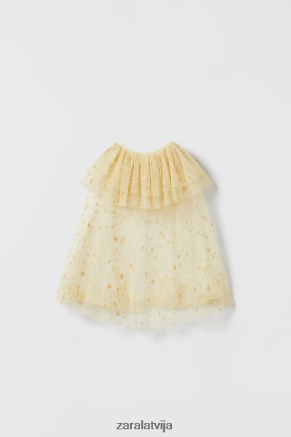 mazuļa/rhinestone pasaku apmetņa kostīms bērni Zara zeltaini 6ZTV401599 apģērbs