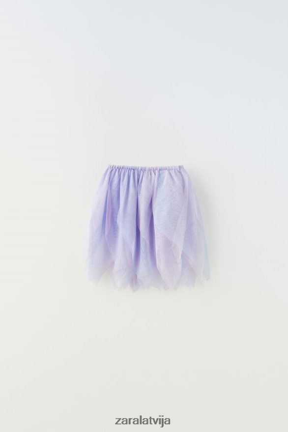 tills kostīmu svārki bērni Zara purpursarkana 6ZTV401608 apģērbs