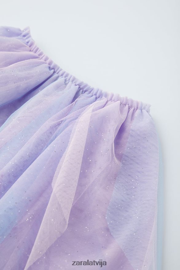 tills kostīmu svārki bērni Zara purpursarkana 6ZTV401608 apģērbs