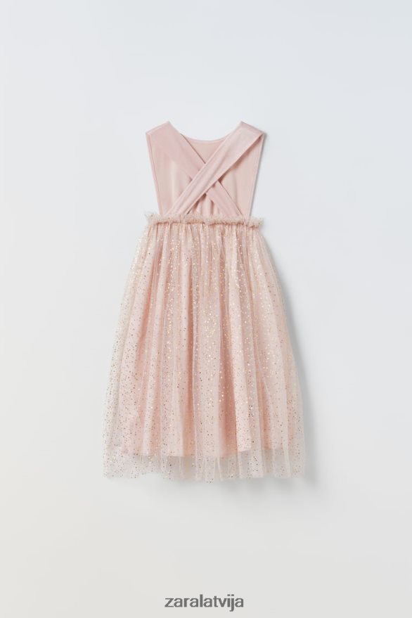 tills princeses kostīms bērni Zara rozā 6ZTV401621 apģērbs