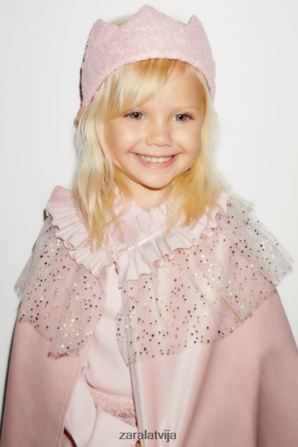 vizulis kostīmu kronis bērni Zara rozā 6ZTV401623 apģērbs