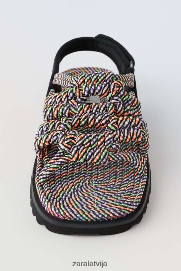 sandales ar mežģīnēm bērni Zara daudzkrāsains 6ZTV401603 apavi