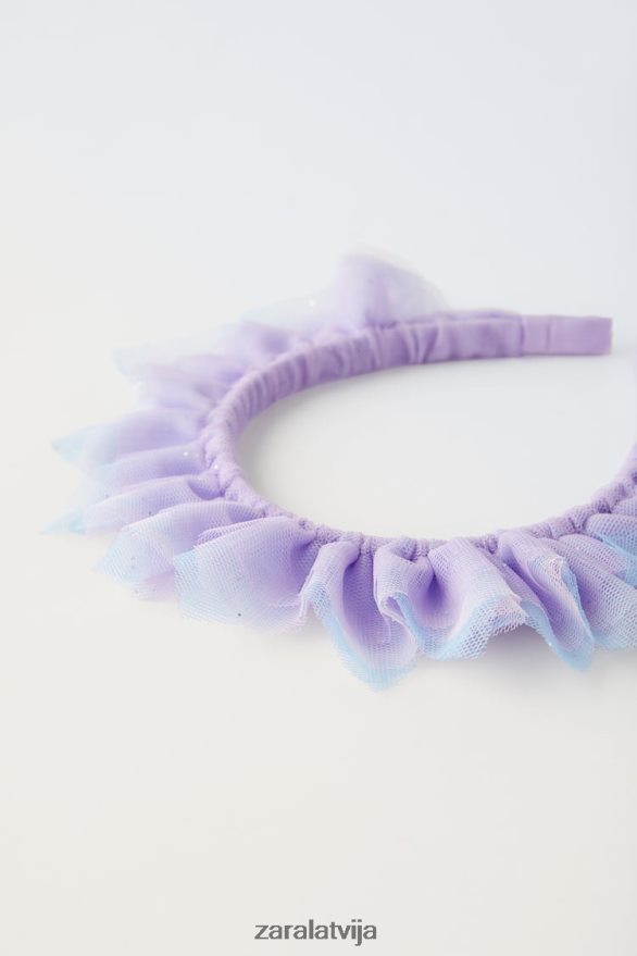 tilla kostīmu galvas saite bērni Zara purpursarkana 6ZTV401610 Piederumi