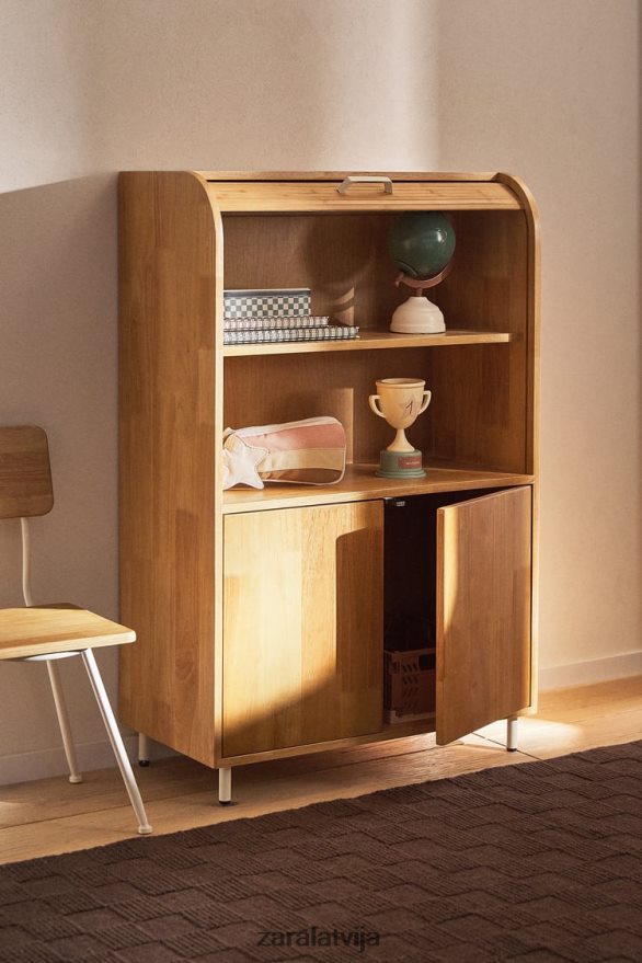 koka bufete unisex Zara gaiši bēšs 6ZTV401577 Piederumi