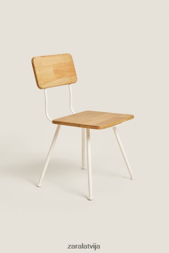 koka galda krēsls unisex Zara vaniļas 6ZTV401579 Piederumi