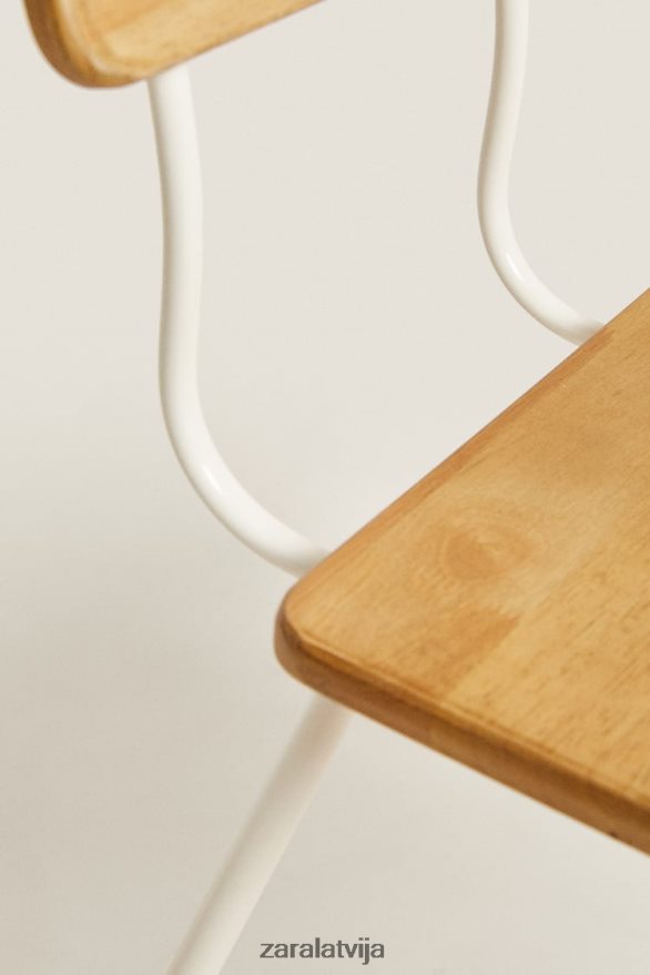 koka galda krēsls unisex Zara vaniļas 6ZTV401579 Piederumi