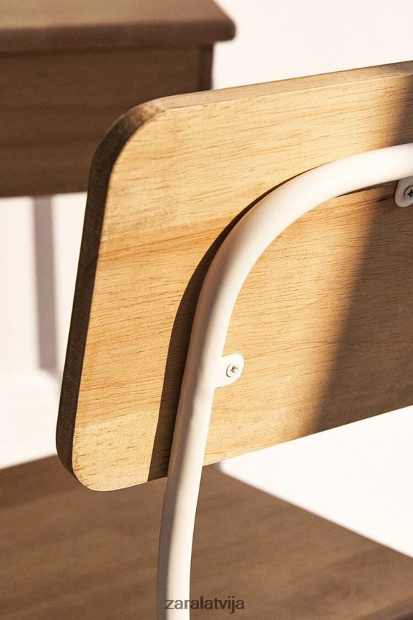 koka galda krēsls unisex Zara vaniļas 6ZTV401579 Piederumi