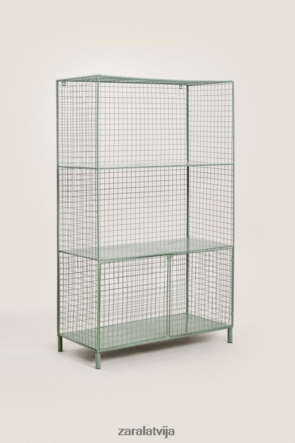 metāla grāmatu skapis ar durvīm unisex Zara zaļš 6ZTV401592 Piederumi
