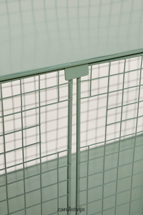 metāla grāmatu skapis ar durvīm unisex Zara zaļš 6ZTV401592 Piederumi