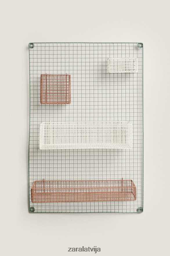 metāla pakarināšanas organizators unisex Zara zaļš 6ZTV401593 Piederumi