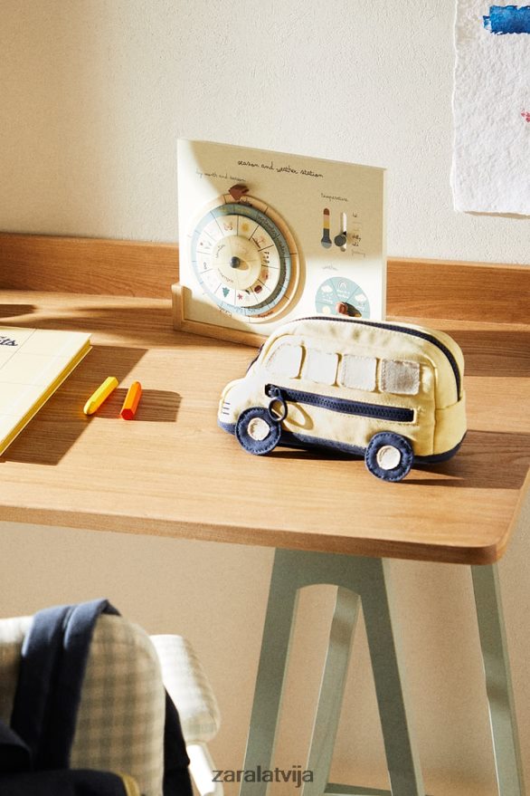 zāģa zirgu rakstāmgalds unisex Zara zaļš/zils 6ZTV401576 Piederumi