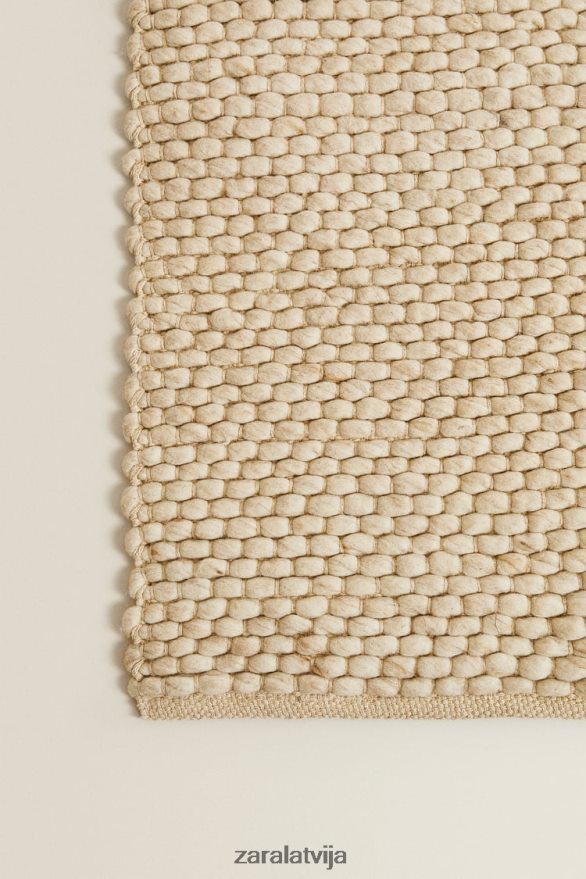 filca vilnas paklājs unisex Zara ekru 6ZTV401653 Piederumi