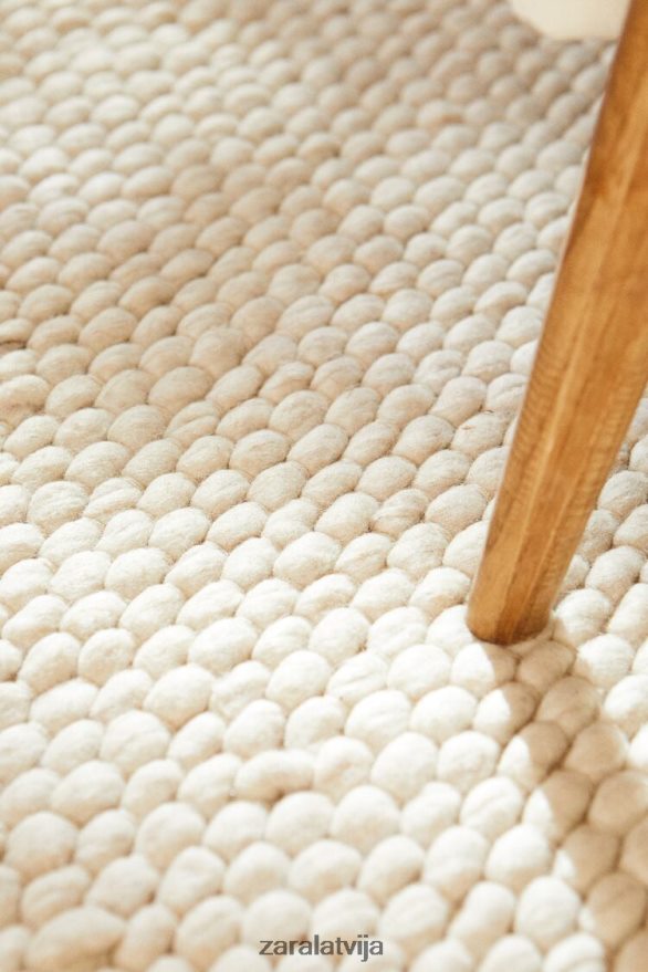 filca vilnas paklājs unisex Zara ekru 6ZTV401653 Piederumi