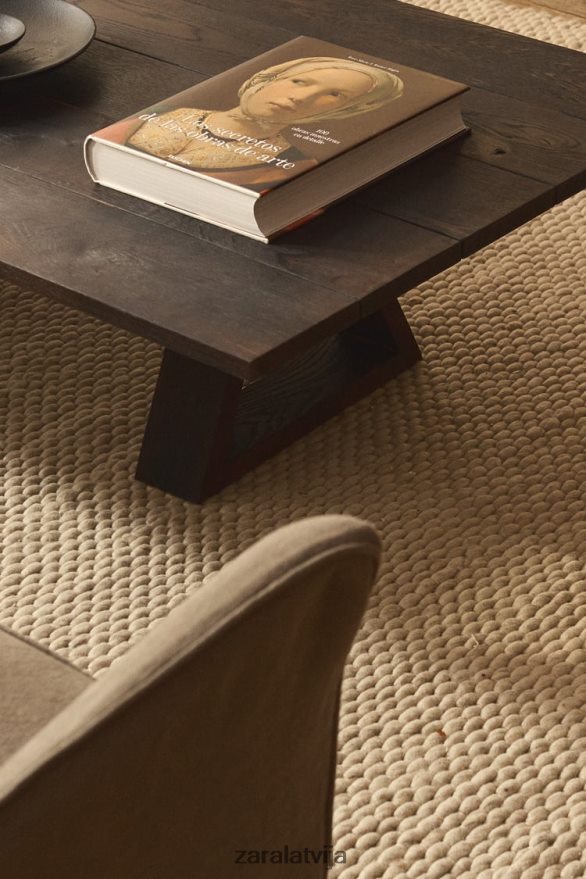 filca vilnas paklājs unisex Zara ekru 6ZTV401653 Piederumi