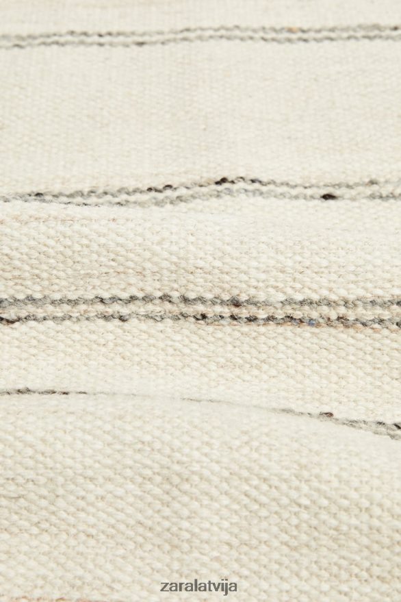 svītrains vilnas paklājs unisex Zara pelēks 6ZTV401637 Piederumi