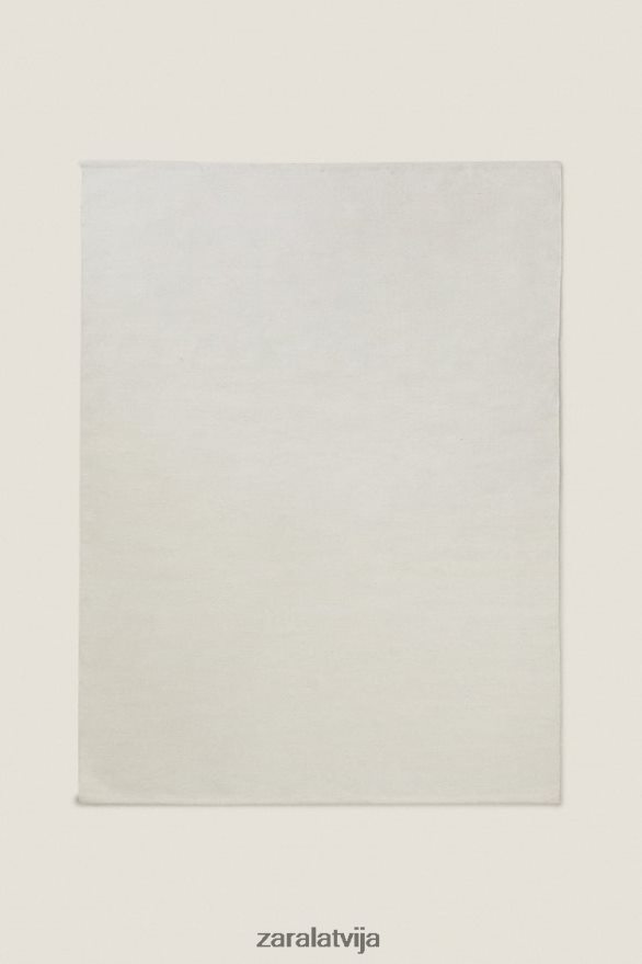 vilnas maisījuma paklājs unisex Zara ekru 6ZTV401650 Piederumi