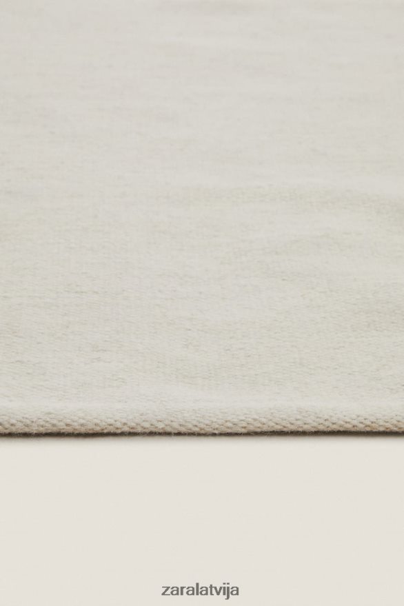 vilnas maisījuma paklājs unisex Zara ekru 6ZTV401650 Piederumi