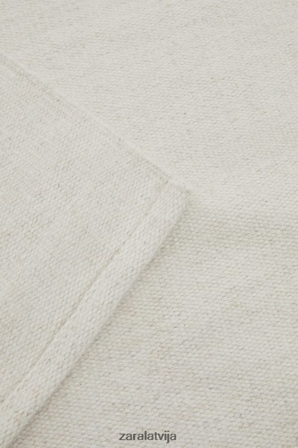 vilnas maisījuma paklājs unisex Zara ekru 6ZTV401650 Piederumi