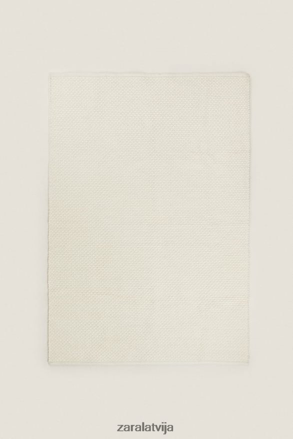 vilnas paklājs unisex Zara austeru balts 6ZTV401654 Piederumi