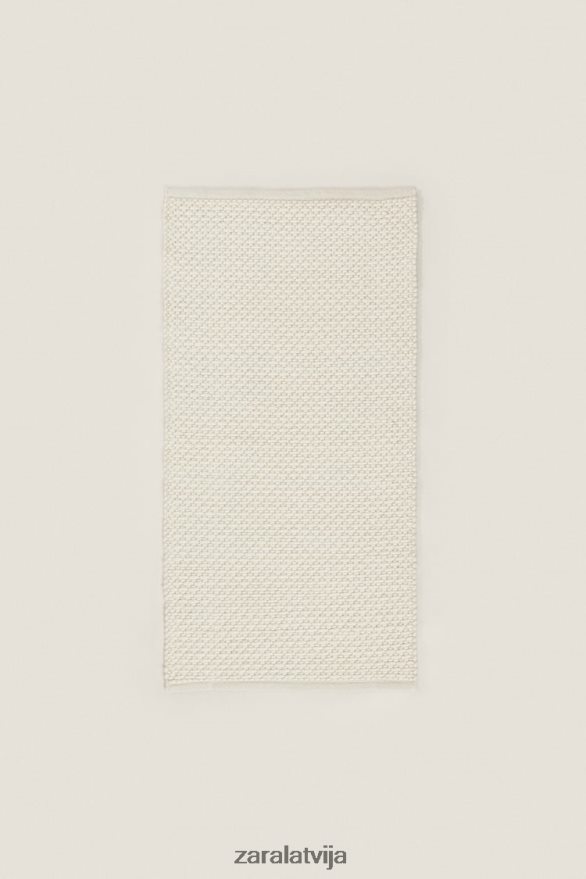 vilnas paklājs unisex Zara austeru balts 6ZTV401654 Piederumi