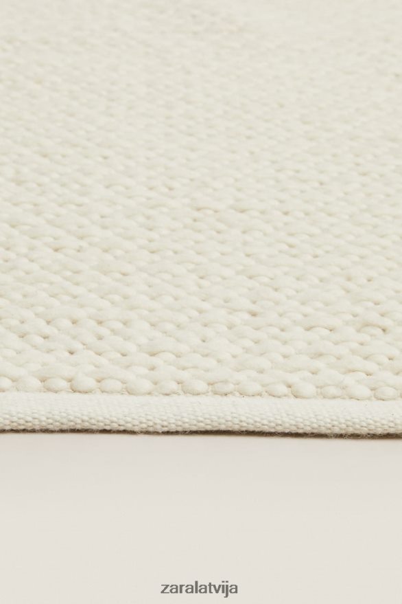 vilnas paklājs unisex Zara austeru balts 6ZTV401654 Piederumi