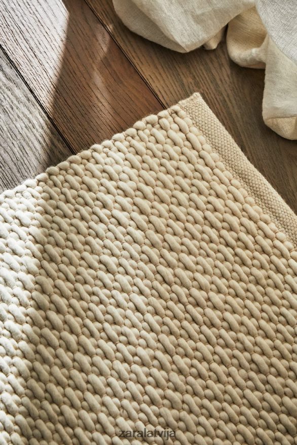 vilnas paklājs unisex Zara austeru balts 6ZTV401654 Piederumi