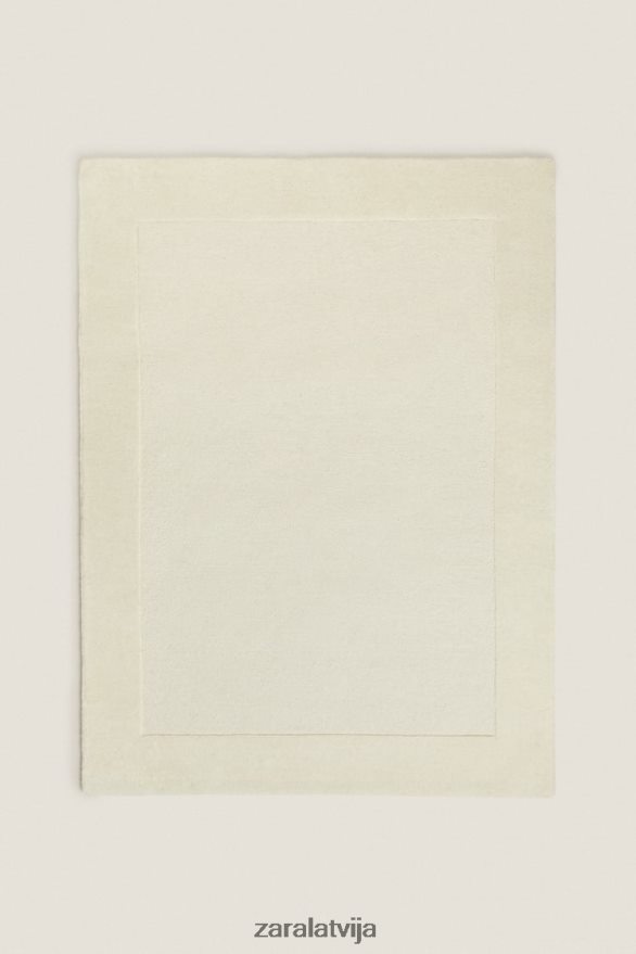 vilnas paklājs unisex Zara balts 6ZTV401652 Piederumi