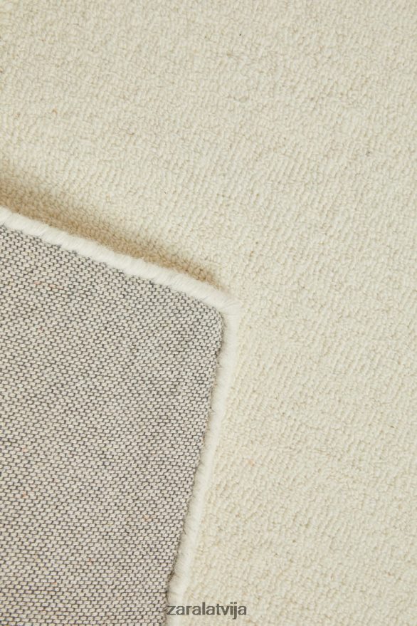 vilnas paklājs unisex Zara balts 6ZTV401652 Piederumi