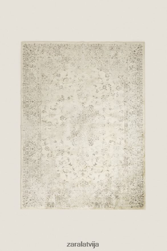 vintage efekta paklājs unisex Zara bēšs 6ZTV401660 Piederumi