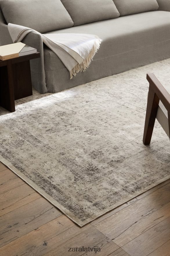 vintage paklājs unisex Zara bēšs 6ZTV401658 Piederumi