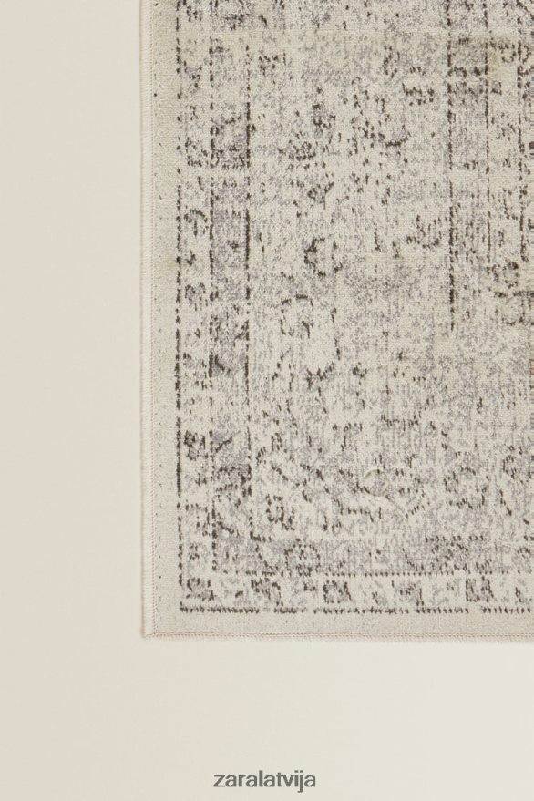 vintage paklājs unisex Zara pelēks 6ZTV401659 Piederumi