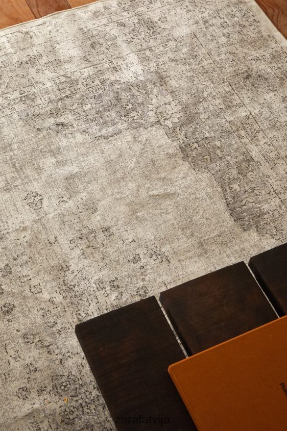 vintage paklājs unisex Zara pelēks 6ZTV401659 Piederumi