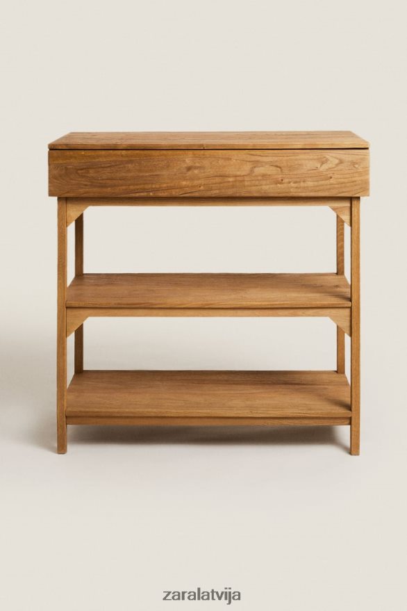 koka uzglabāšanas vienība unisex Zara gaiši bēšs 6ZTV401682 Piederumi