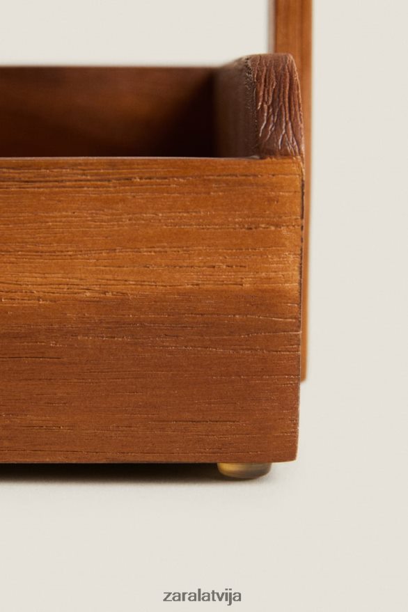 uzglabāšanas vienība unisex Zara brūns 6ZTV401681 Piederumi