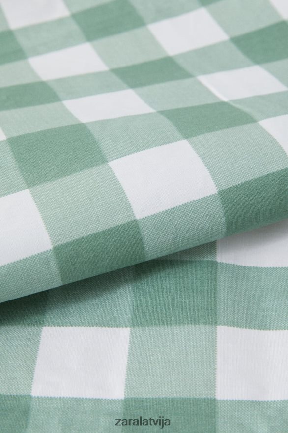 sveķu pārbaudes galdauts unisex Zara zaļš 6ZTV401669 Piederumi