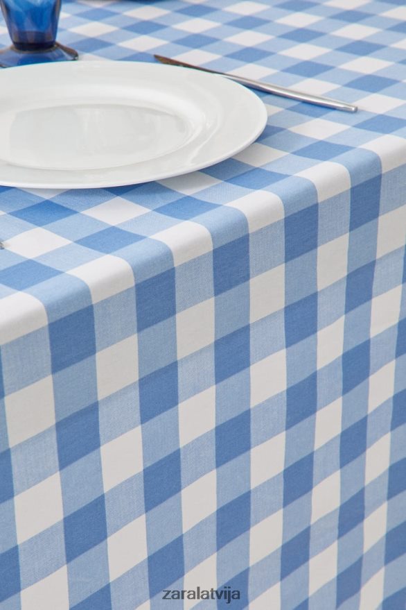 sveķu pārbaudes galdauts unisex Zara zils 6ZTV401668 Piederumi