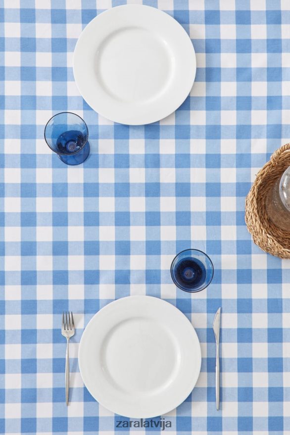 sveķu pārbaudes galdauts unisex Zara zils 6ZTV401668 Piederumi