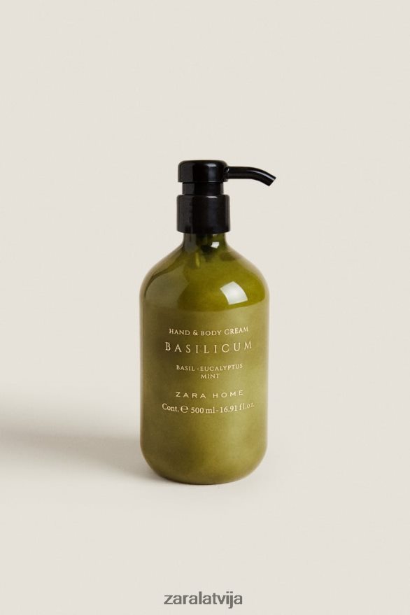 (16,91 oz) Basilicum roku un ķermeņa krēms unisex Zara piparmētra 6ZTV401771 Piederumi