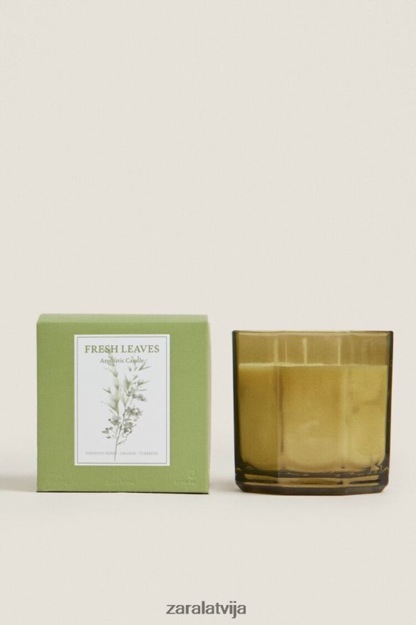 (500 g) svaigu lapu aromātiska svece unisex Zara zeme 6ZTV401763 Piederumi