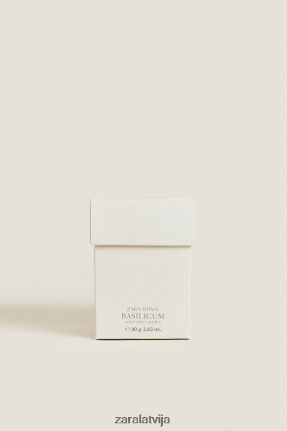(80 g) bazilika aromātiskā svece unisex Zara piparmētra 6ZTV401761 Piederumi