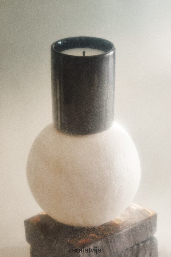 (80 g) viegla kokvilnas aromātiskā svece unisex Zara akmens 6ZTV401760 Piederumi