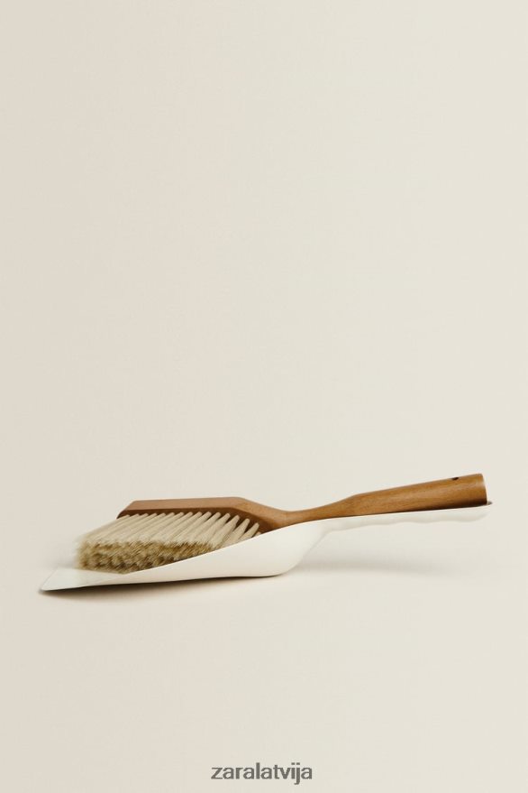 putekļu panna un suku komplekts unisex Zara balts 6ZTV401779 Piederumi