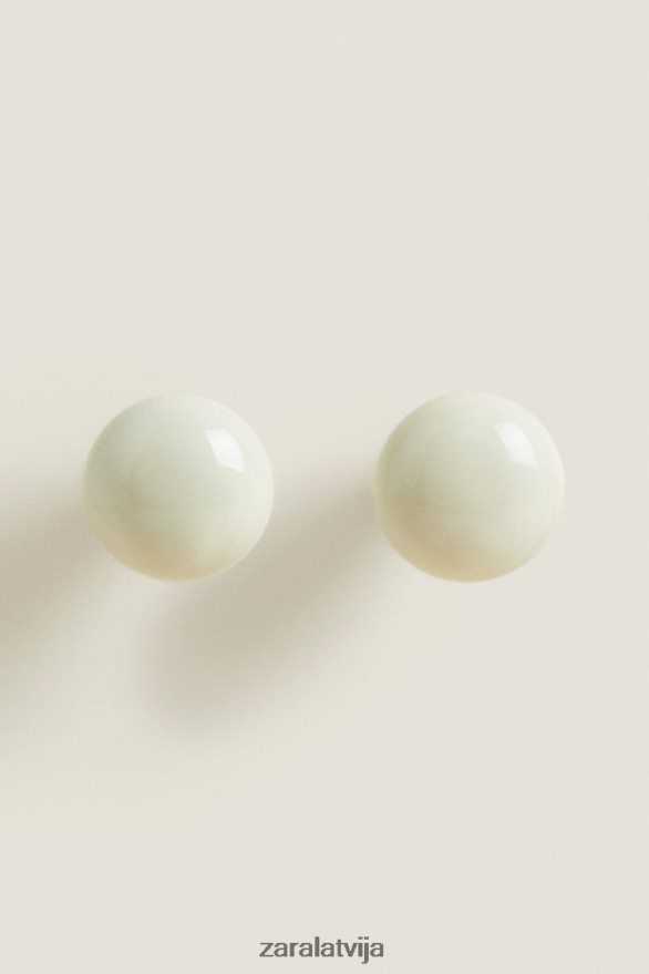 apaļa durvju rokturis (2 iepakojumā) unisex Zara ekru 6ZTV401716 Piederumi