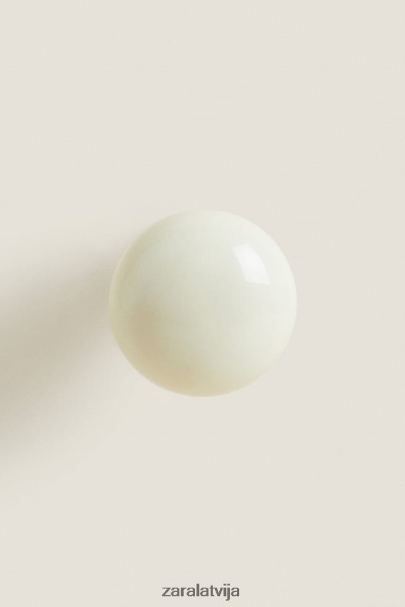 apaļa durvju rokturis (2 iepakojumā) unisex Zara ekru 6ZTV401716 Piederumi