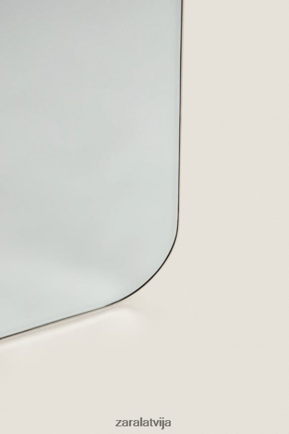 apaļa rāmja spogulis unisex Zara matēts sudrabs 6ZTV401700 Piederumi