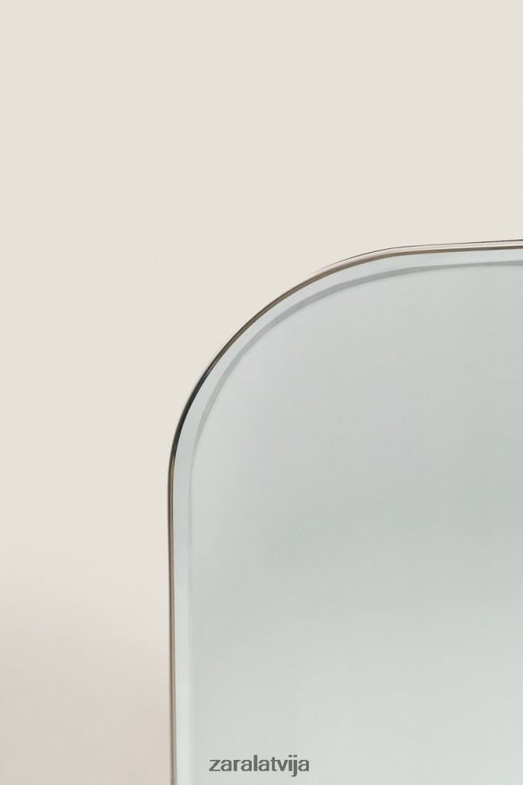 apaļa rāmja spogulis unisex Zara matēts sudrabs 6ZTV401700 Piederumi