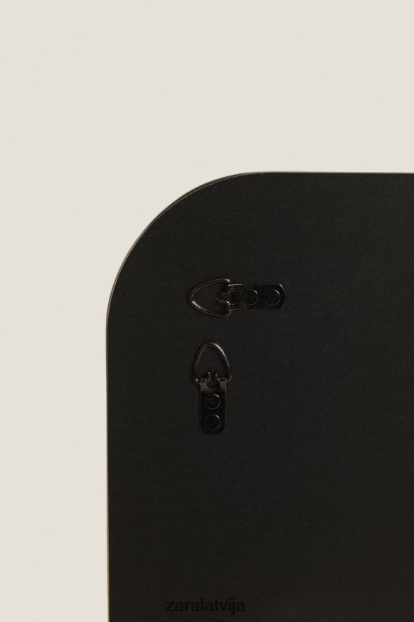 apaļa rāmja spogulis unisex Zara matēts sudrabs 6ZTV401700 Piederumi